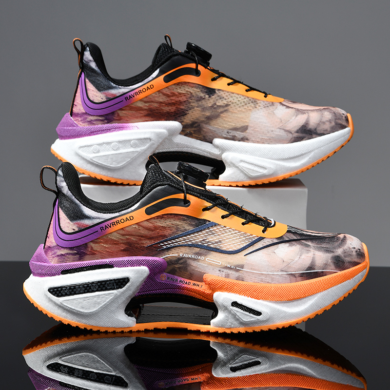 Breathable Mesh Athletic Shoes - Elastic Speed Running Shoes for Men,