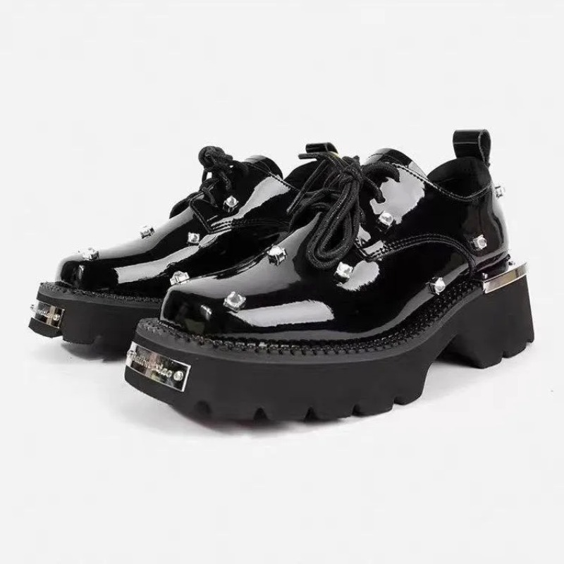 Women Loafers Crystal Platform - Sandals recension och pris