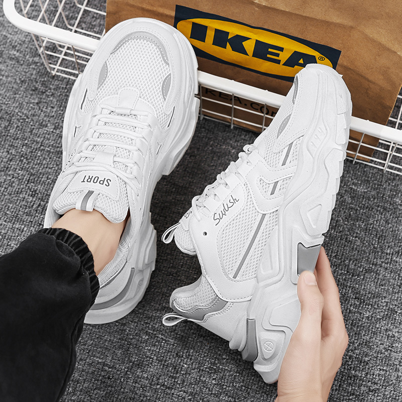 Student thick soled mesh breat - Breathable Mesh Athletic Shoes recension och pris