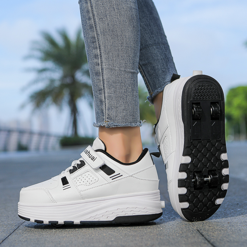 Kids 4‑Wheel Retractable Rolle - Men'S Shoes recension och pris