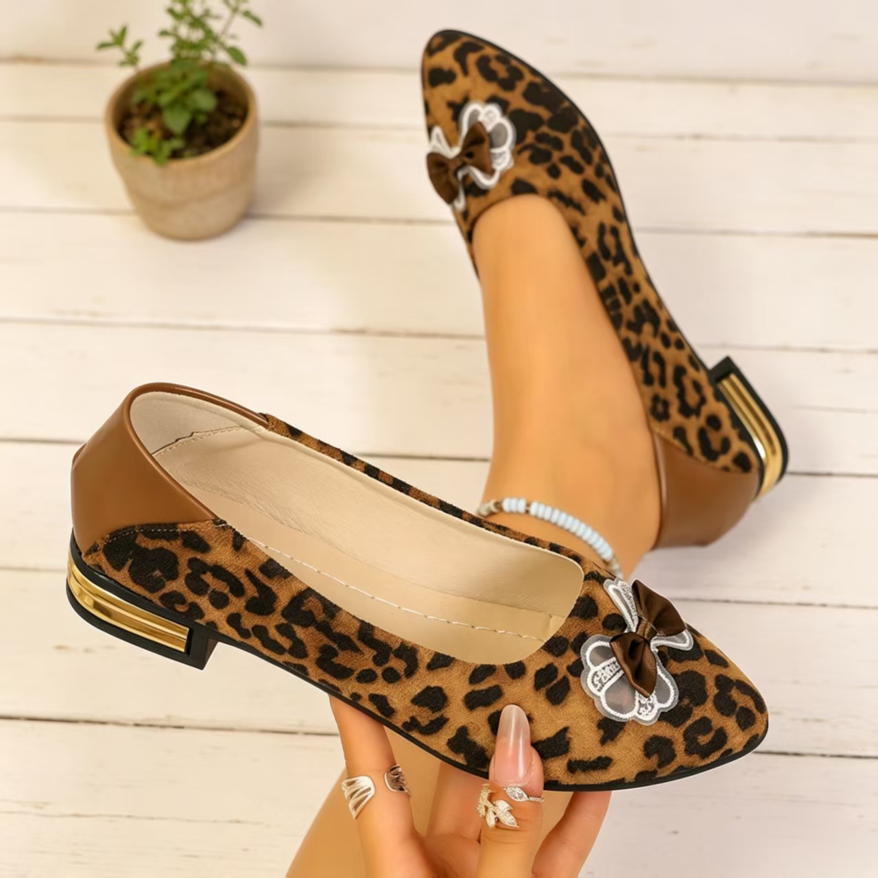 Autumn Fashion Pointed Toe Low - Women'S Shoes recension och pris